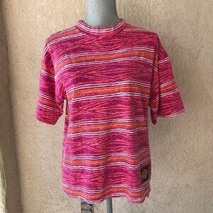Vintage 80″s Zero Gravity Pink Short Sleeve Shirt